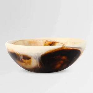 Nuevo Tazón de Resina para Servir, Tazón Moderno con Pulido Natural, Diseño Moderno, Tazón para Servir Masa para Uso en el Hogar, Hotel o Restaurante - Product Image 1