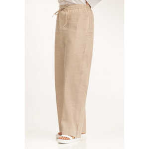 Pantalones Anchos de Cintura Alta para Mujer, Transpirables, Casuales, para Verano, con Cierre Elástico en la Cintura, WM-COD-SS25-318B - Product Image 4