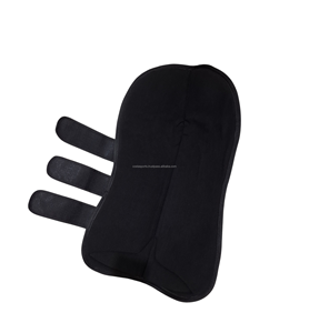Costa Sports Black Horse Travel Horse Shoes - Juego de 4 protectores de piernas de algodón y forro polar personalizados para deportes ecuestres, protección contra moscas, tendones, tobillos y rodillas - Product Image 3