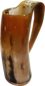Authentic Eco-Friendly Viking Horn <b>Mug</b> Handmade Buffalo Horn Food Grade Medieval Style Religious Feng Shui Animal Beer <b>Mug</b> - Product Image 5