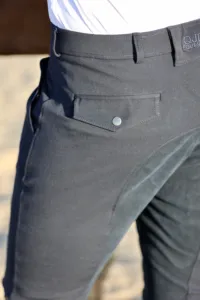 Fournisseur d'usine en gros, cuissardes en nylon pour hommes adultes, logo personnalisé, cuissardes de sport en daim avec protection intégrale, protection professionnelle - Product Image 2