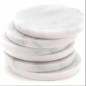 Modern Classic Style Bone Inlay 4 Piece Coaster Set High Quality Handmade Wooden Mats <b>Pads</b> Custom Logo for Tea <b>Coffee</b> - Product Image 3