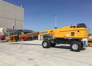 Electric Self-Propelled Cherry Picker Telescopic Aerial Work Platform with Articulated Boom & Genie <b>Lift</b> <b>Table</b> for Construction - Product Image 3