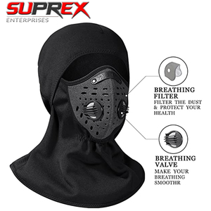 Masque de ski SUPREX ENTERPRISES, balaclava en spandex anti-UV, fermeture magnétique, taille unique pour hommes, cyclisme en plein air, toutes saisons, personnalisable - Product Image 5