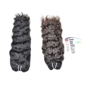Extensions de cheveux humains naturels noirs bouclés, double trame, lisses, alignées aux cuticules, pour femmes, vente en gros, prix abordable - Product Image 3