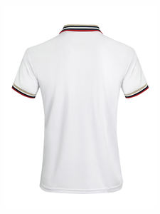 Camiseta de golf de bambú con logotipo personalizado para niños, camiseta de polo de secado rápido para hombres con patrón sólido diseñado por usted, su propia marca 2025 - Product Image 2