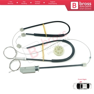 Kit de réparation de lève-vitre BWR994 côté droit pour TT MK2 8J3 8J9 2006-2014 Coupé 2 portes Cabriolet 8J0837462 - Product Image 2