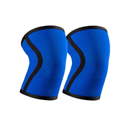 Genouillères de musculation et de powerlifting en néoprène respirant avec logo personnalisé, 5 mm/7 mm/9 mm, pour hommes et femmes