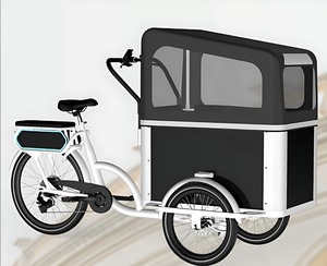 Cube Stereo Hybrid 160 HPC Vélo cargo électrique Bakfiets Trike |   Cadre en fibre de carbone 36V 21 vitesses, batterie au lithium sans balais - Product Image 3