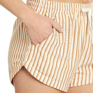 Short décontracté à rayures solides pour femmes Short d'été respirant de haute qualité Short décontracté pour femmes - Product Image 6