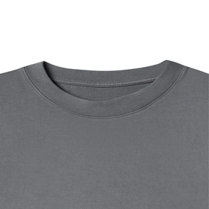 Camiseta extragrande vintage personalizada para hombre para primavera y verano, 100% algodón de peso pesado, corte holgado, manga corta, patrón sólido - Product Image 4