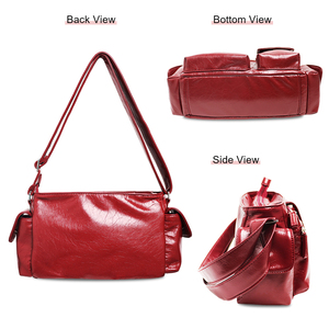 Sac fourre-tout élégant et spacieux en cuir PU pour femme - Parfait pour les week-ends, le shopping et les voyages - Product Image 2
