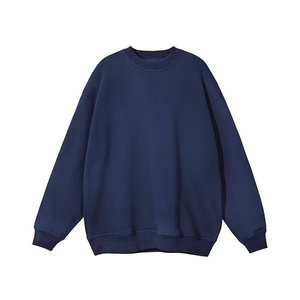 Sudaderas de Cuello Redondo para Hombre de Alta Calidad, Logotipo Personalizado, Hombros Caídos, Diseño Sólido, Sudadera de Invierno al por Mayor - Product Image 1