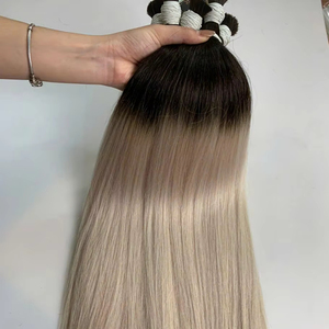 ผมต่อแบบ Remy สำหรับต่อผมมนุษย์ย้อมสีผมแบบ Remy จากแหล่งบริสุทธิ์สูง - Product Image 2