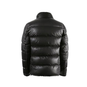 Custom Thick Canvas Puffer <b>Jackets</b> Unisex Winter Wear Wholesale <b>Men's</b> Hooded Waterproof Stand Reversible High Street Style - Product Image 4