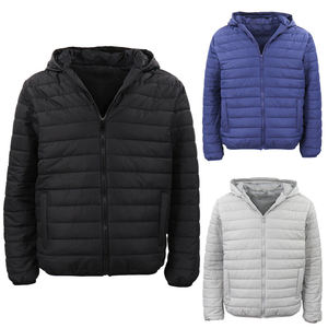 Fabricante personalizado Hombres Puffer Chaquetas Grueso Cálido Causal Wear Capucha Acolchado Abrigo Acolchado Invierno Prendas de abrigo Hombres Puffer Jacket - Product Image 3