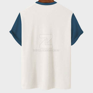 Prix de gros 100% coton de haute qualité Coupe classique T-shirt décontracté pour homme personnalisé Écologique Respirant Col rond pour les meilleures ventes - Product Image 2