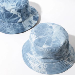 Chapeau seau en jean réversible de haute qualité pour l'extérieur Couvre-chef taille unique avec conception de tissu de broderie personnalisée Client direct usine - Product Image 3