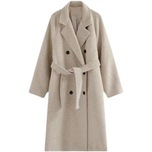 Abrigos de Invierno para Mujer al por Mayor, Estilos de Moda, Tejidos, Personalizados, Tallas Grandes, Casuales, Largos, de Poliéster/Algodón, Color Personalizado, Alta Calidad - Product Image 3