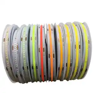 Led Cob Led Strip Licht 8Mm Flexibele 12V 24V Led Neon Strip Kleur Flexibele Tape Voor Home Decor