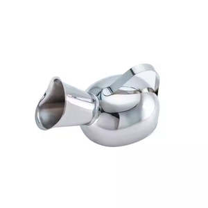 Urinario Quirúrgico Médico Hospitalario, Recipiente para Orina Masculino, Boca de Pato, Manual, Reutilizable, Higiénico, de Acero Inoxidable - Product Image 1