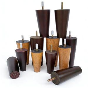 Patas de Sofá de Madera Maciza de Caucho EFS de Alta Calidad - Precio de Fábrica al por Mayor, Patas de Muebles Duraderas con Tamaño Personalizado - Product Image 1