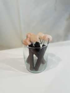 Vente en gros de haute qualité 100% rouleau de jade au sel rose de l'Himalaya naturel avec logo personnalisé outil de massage du visage en bois cadeau de spa de haute qualité - Product Image 3