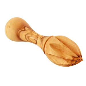 Presse à main en bois écologique Presse-agrumes manuel Alésoirs de fruits Design Outil de cuisine Presse-agrumes en bois Pièce design - Product Image 4