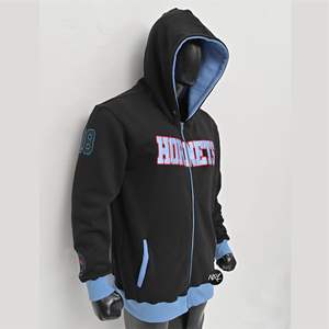 Diseño libre Puff impresión Sudadera con capucha logotipo personalizado Streetwear transpirable Vintage francés Terry bordado de gran tamaño Full Zip up Hoodies - Product Image 6