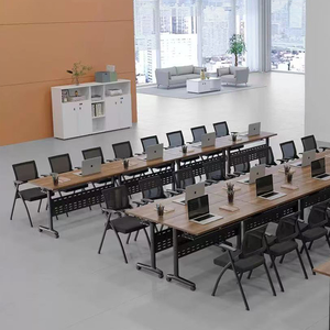 <span class=keywords><strong>โต๊ะ</strong></span><span class=keywords><strong>ประชุม</strong></span>พับได้อลูมิเนียมหลากสี<span class=keywords><strong>พร้อม</strong></span>ชุดเก้าอี้ <span class=keywords><strong>6</strong></span> <span class=keywords><strong>ที่นั่ง</strong></span> เคลื่อนย้ายสะดวกและสามารถประกอบกันได้ เฟอร์นิเจอร์สำนักงานทันสมัย - Product Image 1