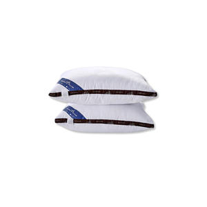 OEM Bed <b>Pillows</b> Latex Cotton Construction <b>Neck</b> <b>Support</b> Solid Visual Style High Quality Factory Direct Custom Design - Product Image 1