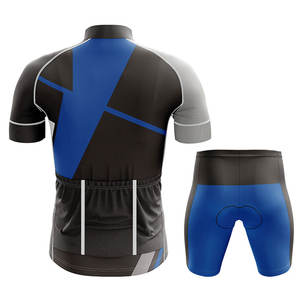 Uniformes de ciclismo ligeros personalizados Conjunto de pantalones cortos de Jersey de ciclo de impresión sublimada digital transpirable Producto más vendido - Product Image 2