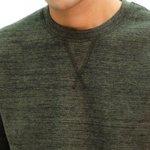 Sudadera de Cuello Redondo para Hombre, 100% Algodón Grueso, Talla Grande, Venta al Por Mayor de Fábrica - Product Image 3