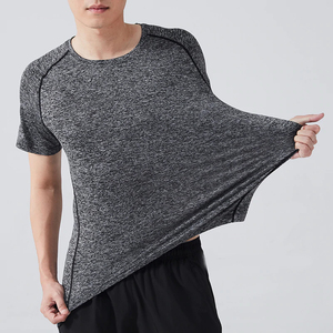 เสื้อวิ่งออกกำลังกายของลูกเรือเสื้อยืดกีฬารัดรูปแห้งเร็วสำหรับผู้ชายเสื้อเจอร์ซี่ชุดกีฬาฟิตเนสยิมเสื้อฟุตบอลวิ่ง - Product Image 5