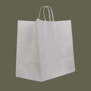 Sac de courses Ecosunpack, durable, élégant, écologique, en papier kraft, moderne, durable, recyclable, biodégradable, léger - Product Image 1