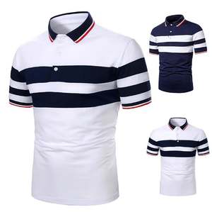 2023 couleur personnalisée 100% coton/polyester vêtements nouveau design polo T-shirt hommes vente en gros Polo pour hommes - Product Image 2