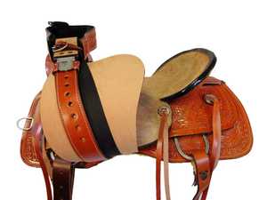 Vente en gros de selles de course de baril de haute qualité en cuir véritable fait à la main selles de cheval Western selles de rodéo durables en vrac Cowboy - Product Image 6