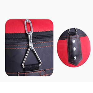 Sac de frappe de boxe en matériau durable, parfait pour l'entraînement MMA, le fitness et les séances de renforcement musculaire à domicile ou en salle de sport - Product Image 6
