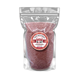 LUMIN Cristales de Sal Mineral Comestible del Himalaya Rosa Oscuro 100% Natural Sin Refinar 99.99% de Pureza Forma Sólida Fina Alta Calidad - Product Image 1