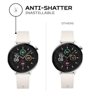 Protector de pantalla ANTISHOCK de 43 mm para OnePlus Watch 3, película protectora premium para tu reloj inteligente duradero - Product Image 5