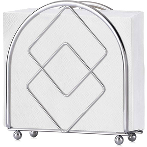 Fournisseurs en gros de porte-serviettes en argenterie Décoration d'hôtel Porte-serviettes Vaisselle classique Porte-mouchoirs à bas prix - Product Image 6