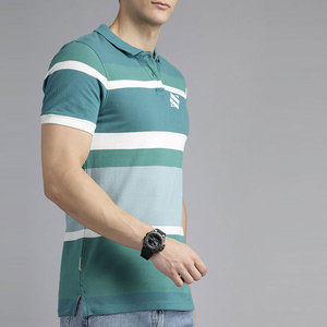 Offre Spéciale à manches courtes pour hommes sur mesure pour T-shirts polo 100% coton tricoté tissu disponible en stock et couleurs personnalisées - Product Image 4