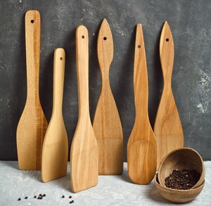 Juego de Cubiertos de Diseño Exclusivo, Producto de Alta Gama, Juego de Utensilios de Cocina de Madera, Cuchara Hecha a Mano en India - Product Image 3