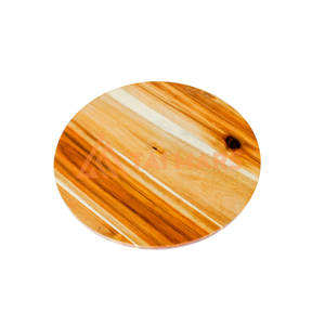 ที่วางเค้กไม้ไผ่มะม่วงสีธรรมชาติเครื่องครัวบ้านไร่เซิร์ฟเวอร์ของหวานพร้อมฐานออกแบบอุปกรณ์ตกแต่งเค้ก - Product Image 2