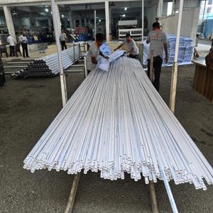 EcoFlow 160mm Tubo redondo de PVC 6m Longitud 2mm Grueso Sol Fit Joint Peregrine Marca 4kg Presión para suministro de agua agrícola - Product Image 1