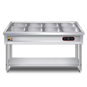 Baño María Eléctrico Comercial para <span class=keywords><strong>Comida</strong></span> Rápida, Exhibidor de Alimentos Calientes para Restaurante, Calentador de Alimentos para Buffet - Product Image 2