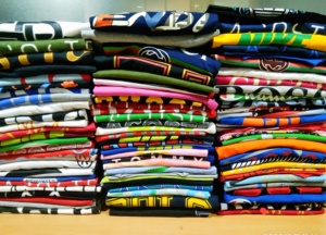 เสื้อยืดชายขนาดฟรีโลโก้ส่วนตัวเฮฟวี่เวทไหล่หล่นขนาดบวก streetwear เสื้อยืดเด็กชายผ้าฝ้ายมีสไตล์เสื้อยืดฤดูร้อน - Product Image 2
