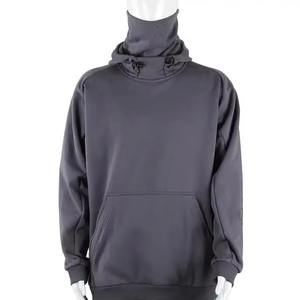 OEM Manufacturer Custom Logo 100% Cotton Bonded Woven Solid Hooded Breathable Face Cover <b>Masked</b> Men <b>Fishing</b> Pullover Hoodie - Product Image 2