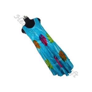 2025ชุดเดรสชายหาดผ้าเรยอนแขนกุดลำลองสำหรับผู้หญิงชุดราตรีสุดหรูแบบสั่งทำสำหรับฤดูร้อนฤดูใบไม้ผลิ - Product Image 1