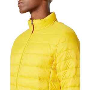 แจ็คเก็ตพัฟเฟอร์สีเหลืองสำหรับผู้ชาย สินค้าใหม่ ราคาถูก คุณภาพสูง สินค้ามาแรง รับทำโลโก้ตามสั่ง - Product Image 5